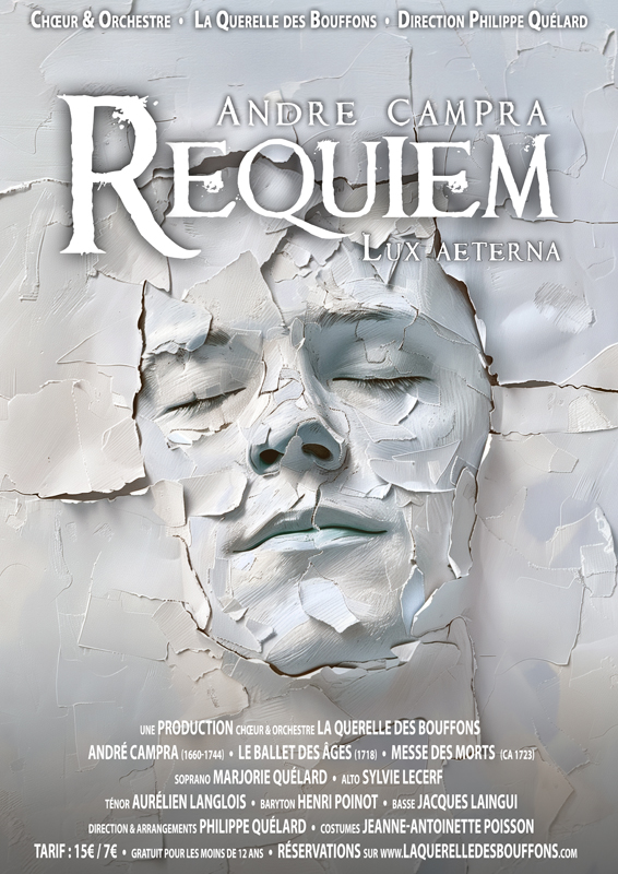 Affiche du programme André Campra - Requiem