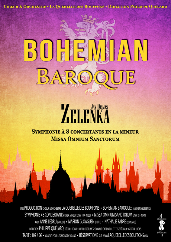 Affiche du programme Bohemian Baroque, Jan Dismas Zelenka