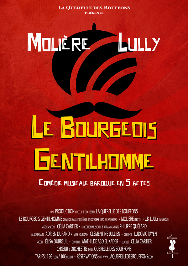 Affiche du programme Le Bourgeois Gentilhomme